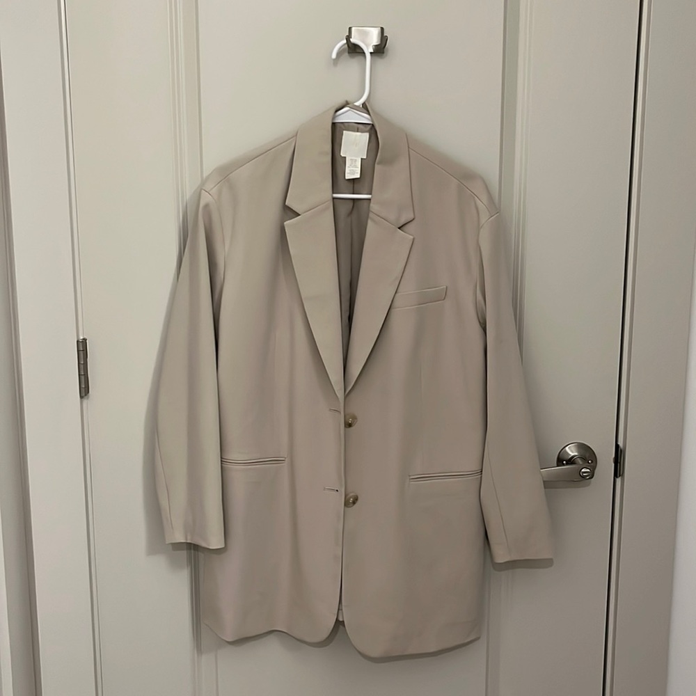 Nude Oversized Blazer
